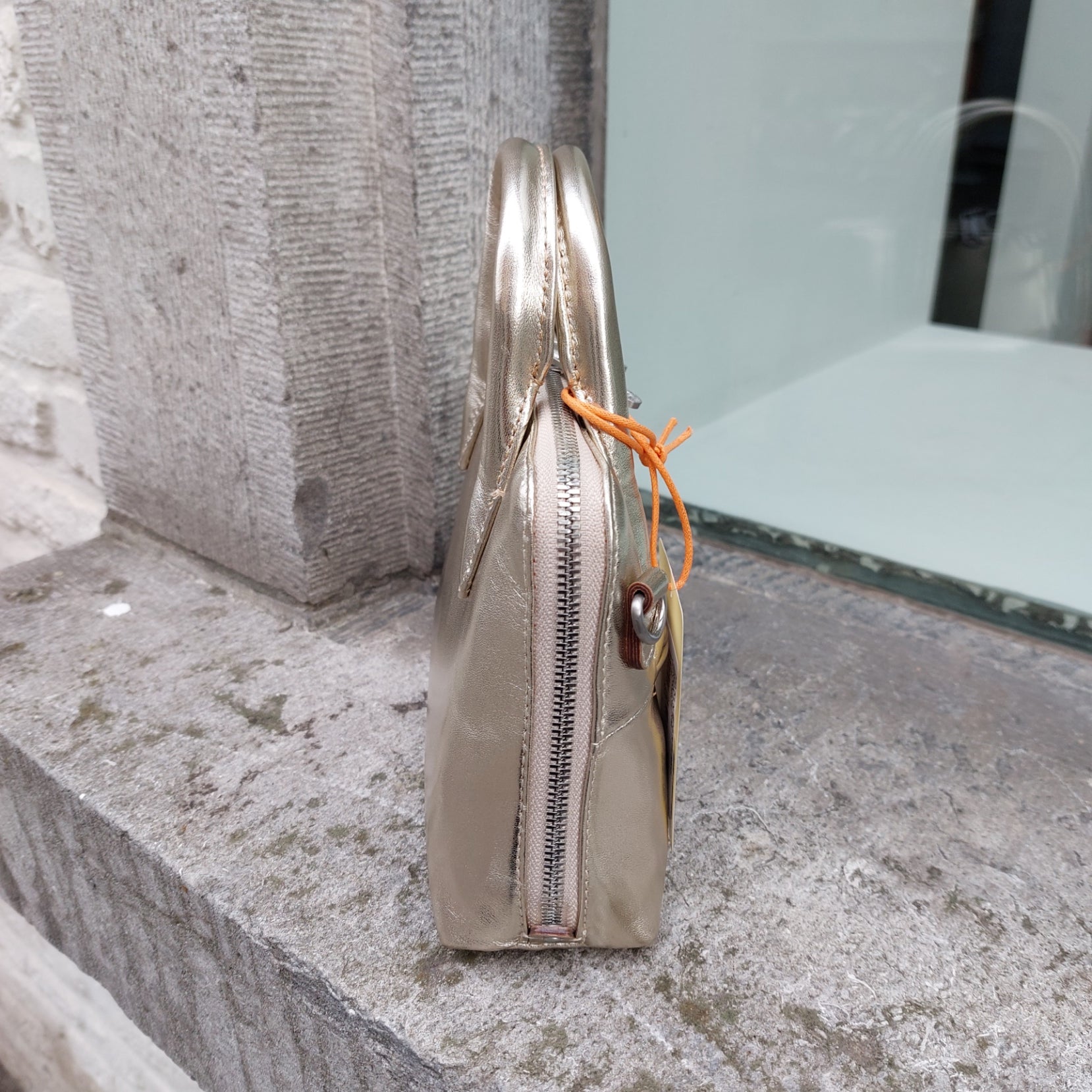 Handtasje leder