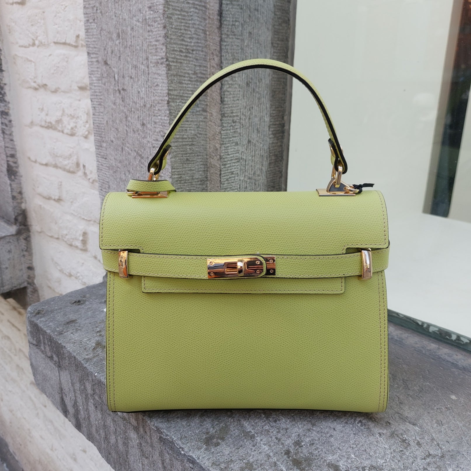 Handtas leder Carol J.