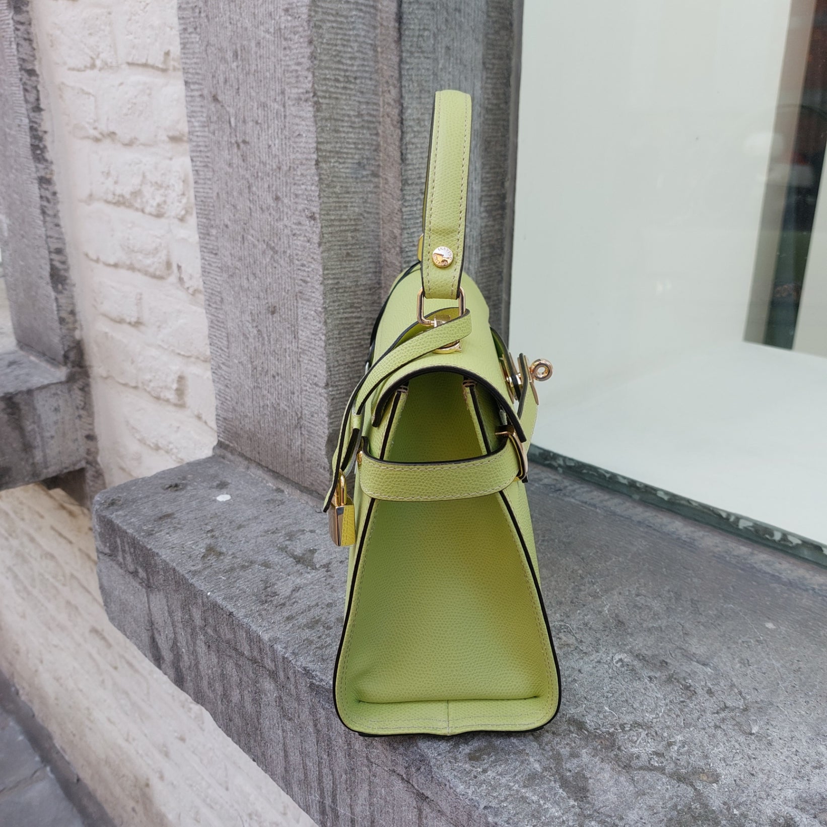 Handtas leder Carol J.