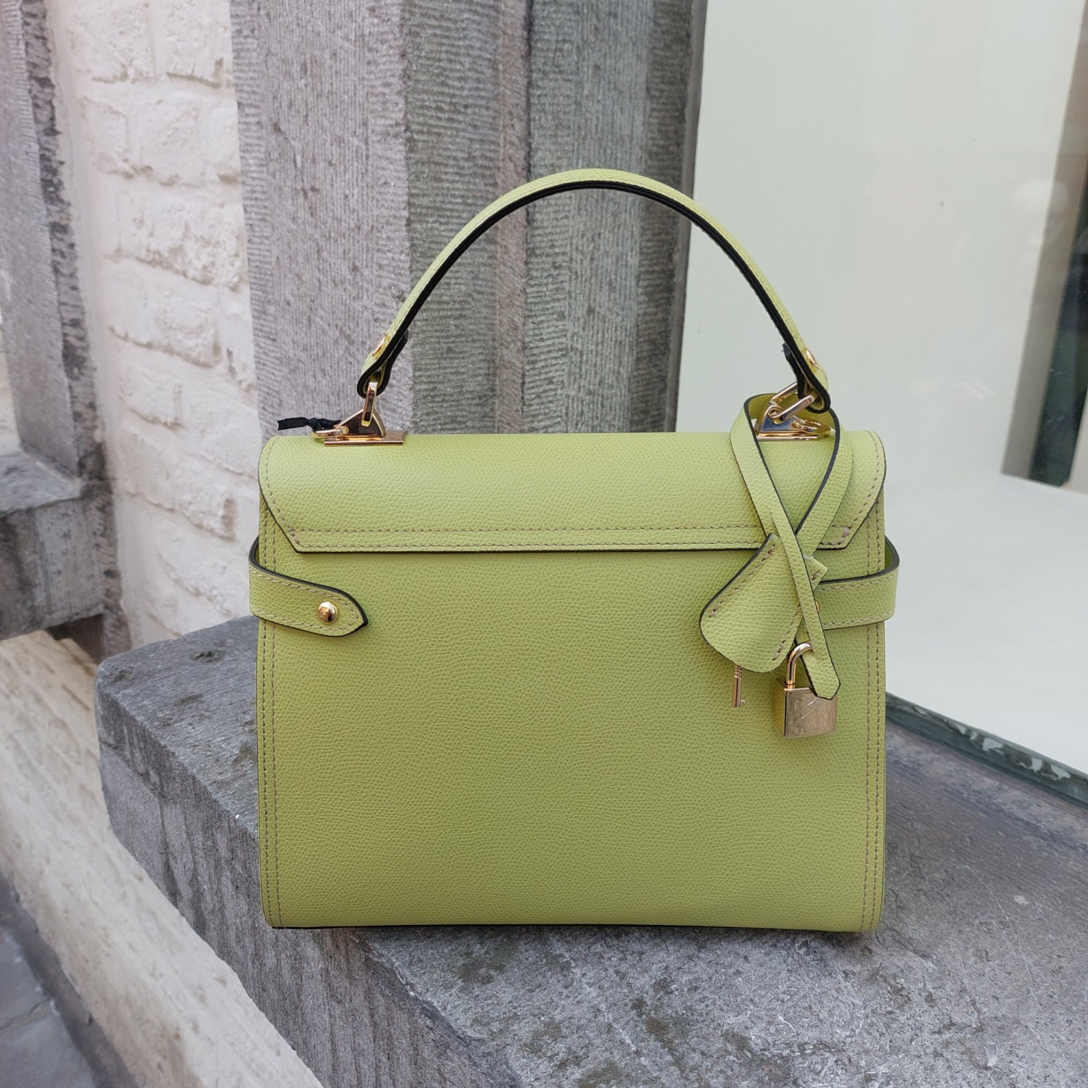 Handtas leder Carol J.