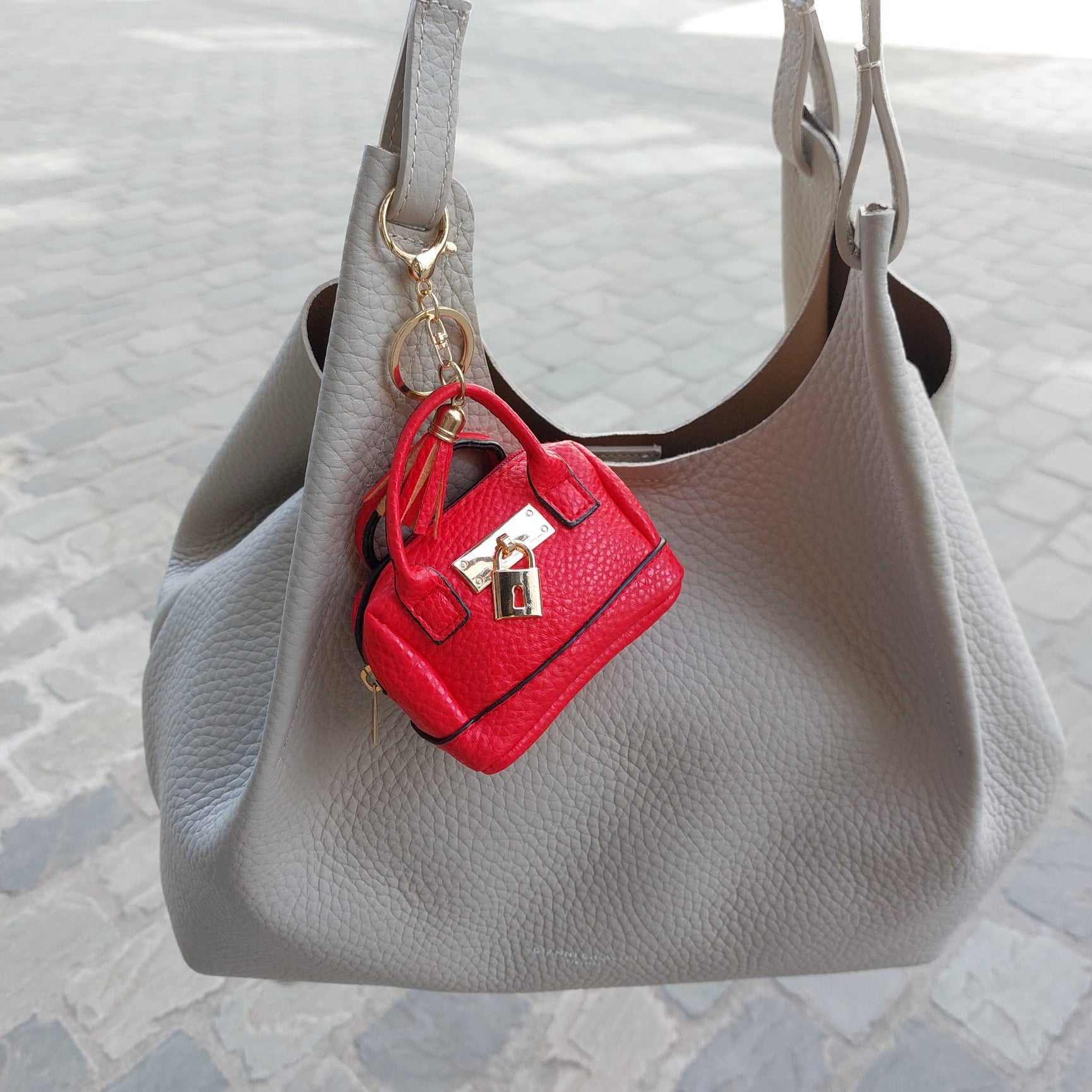 Handtashanger - Bag charm handtasje