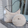 Carrie Shearling schoudertas Nathan-Baume