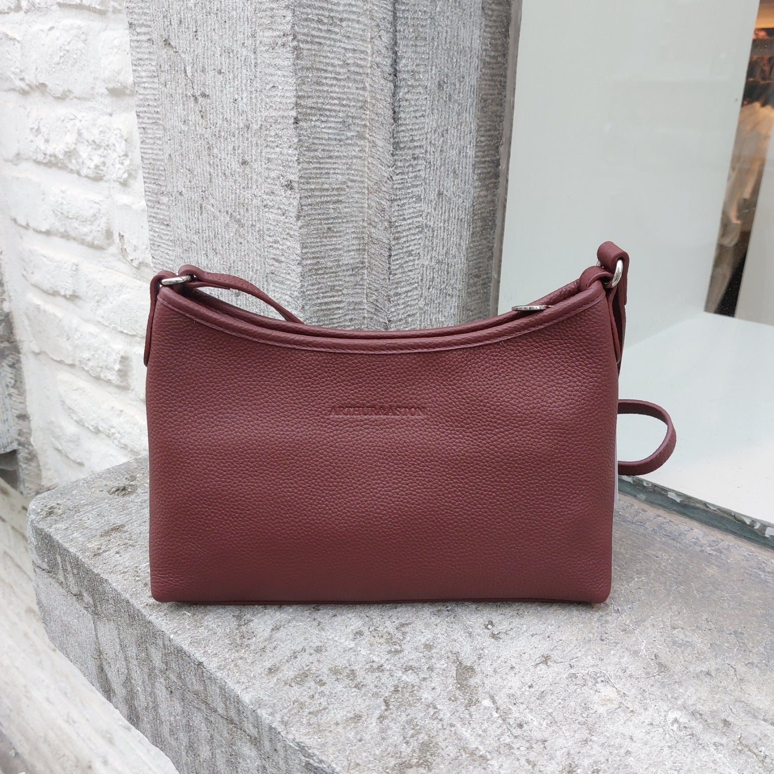 Handtas leder Arthur & Aston