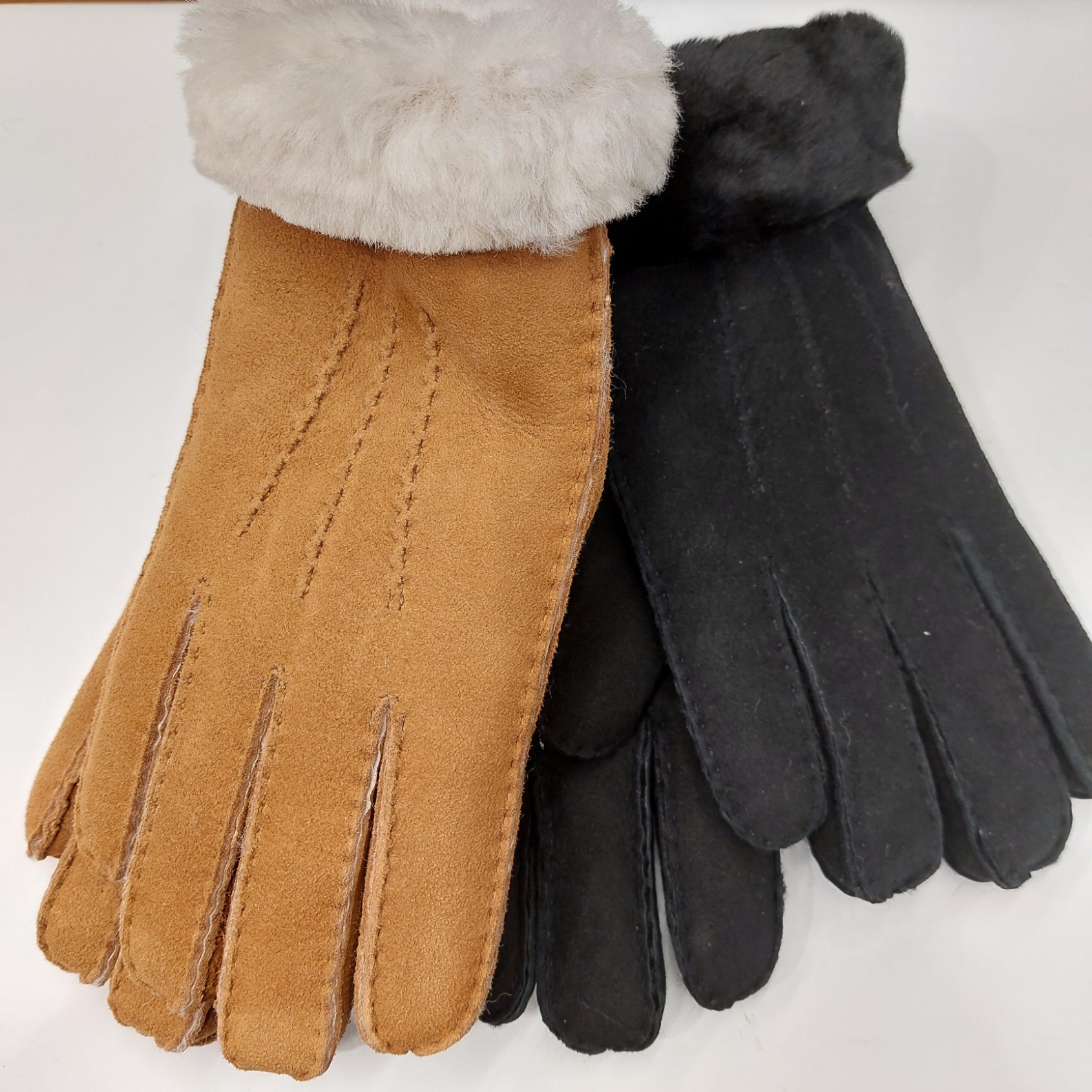 Warme handschoenen zwart