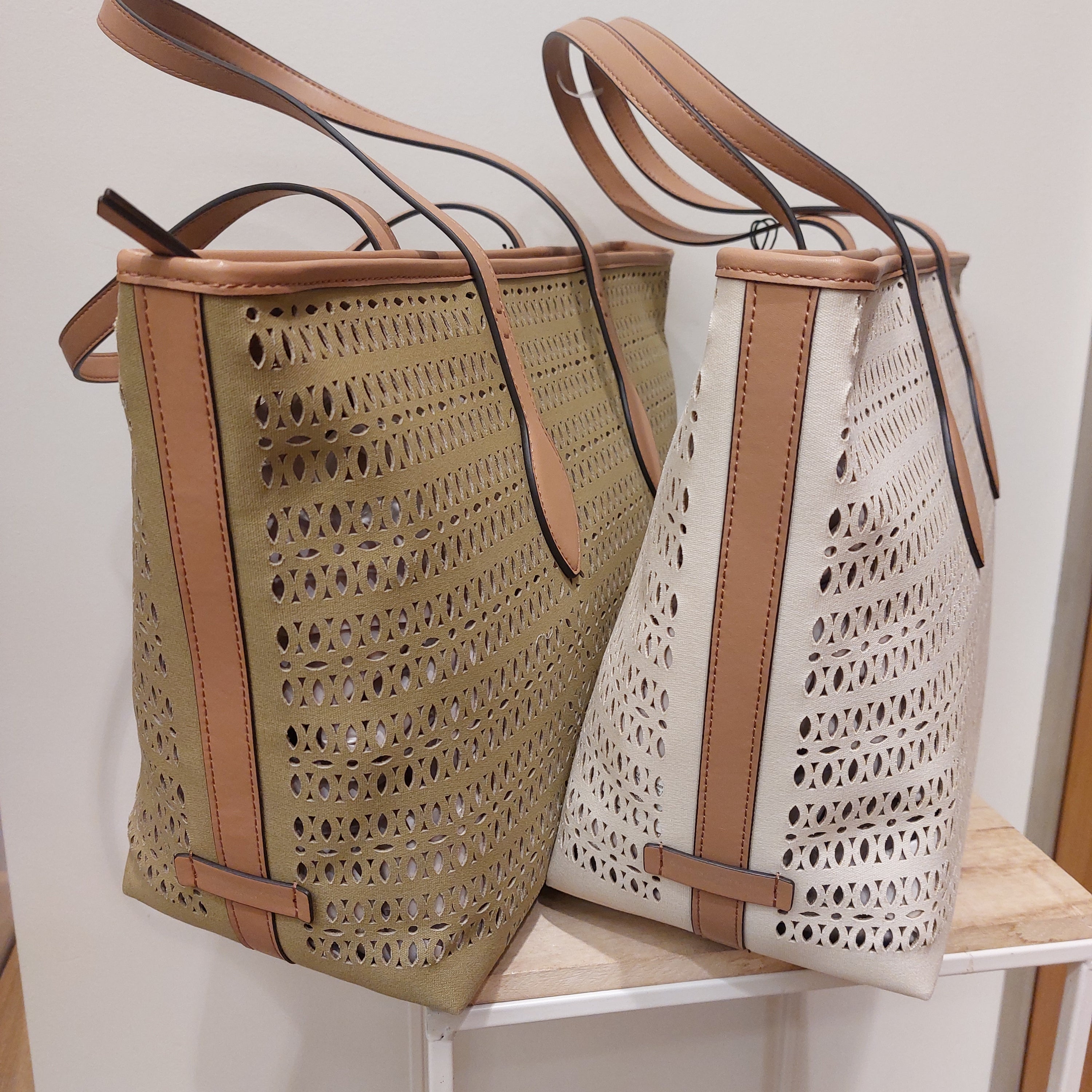 Mashup shopper bag van Gianni Chiarini Firenze