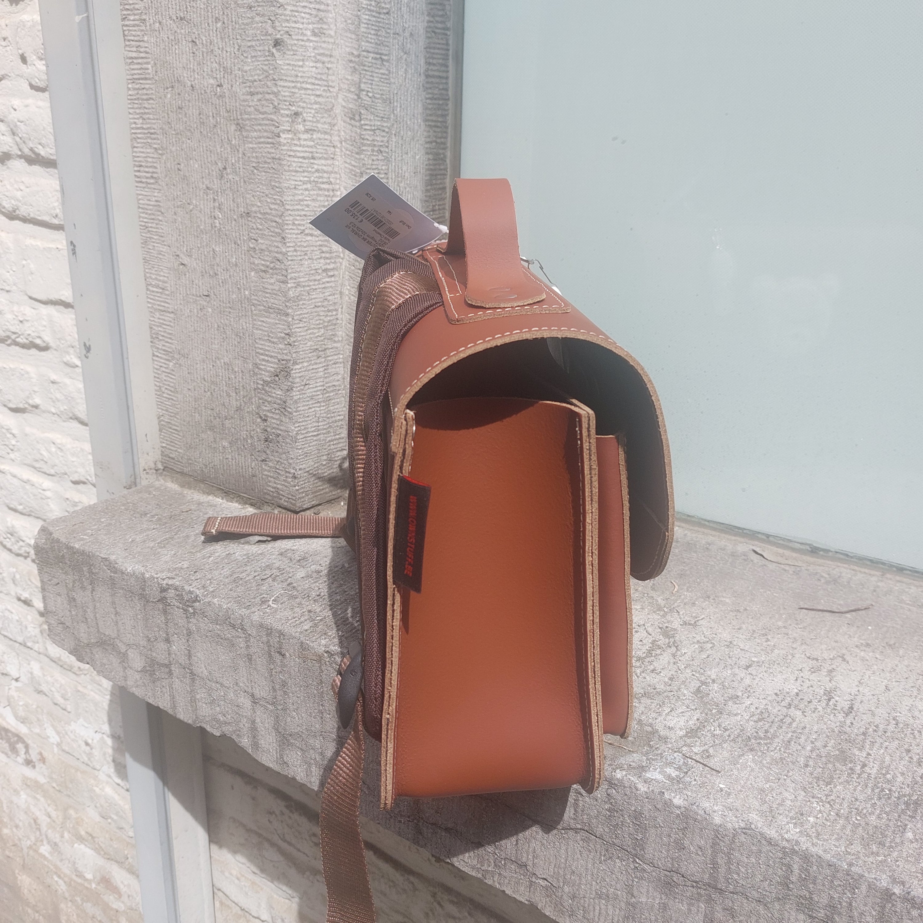 Boekentasje Own Stuff kleuter OS.012 Chestnut Teddy