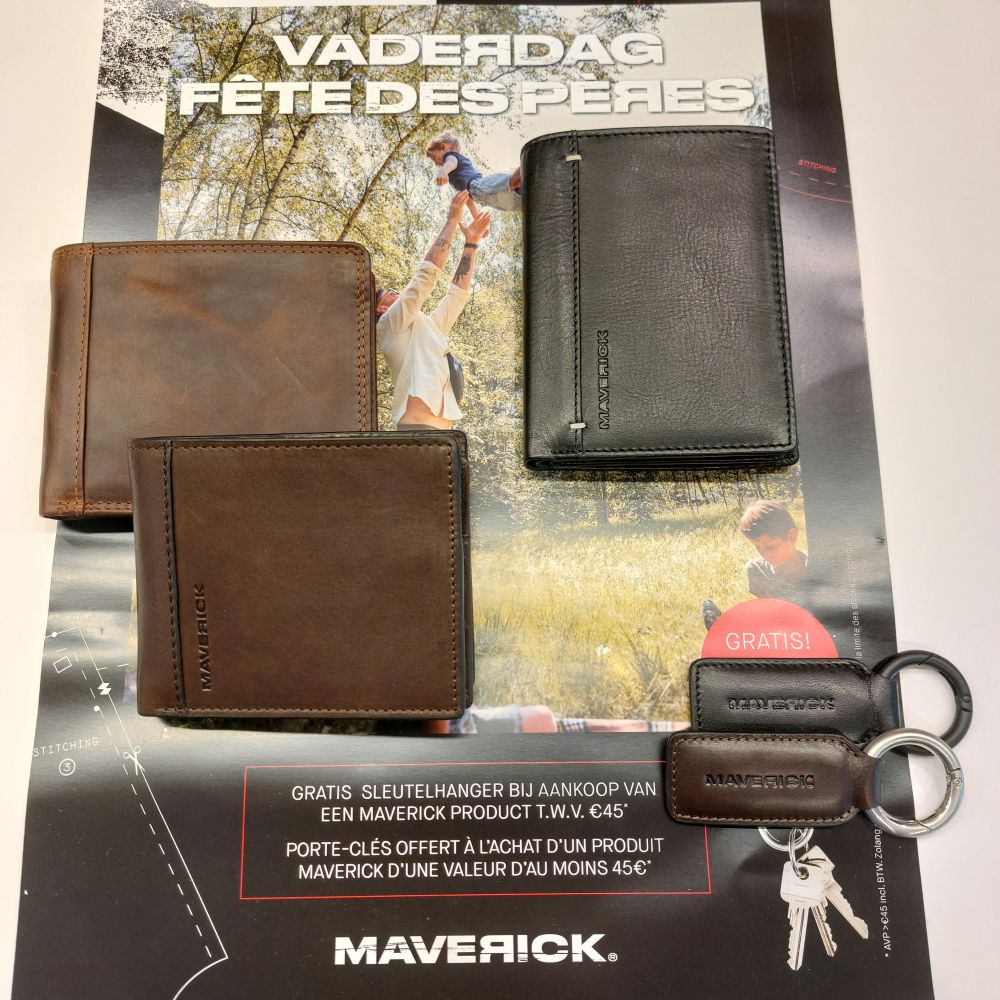 GRATIS sleutelhanger MAVERICK