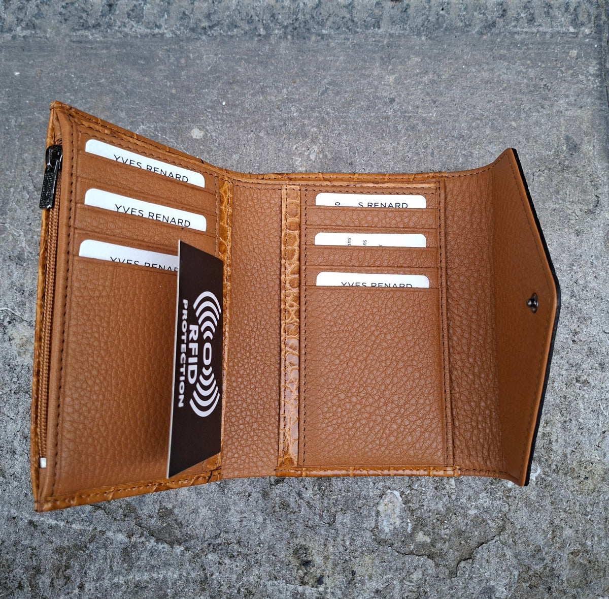 Portemonnee Yves Renard 25350 croco