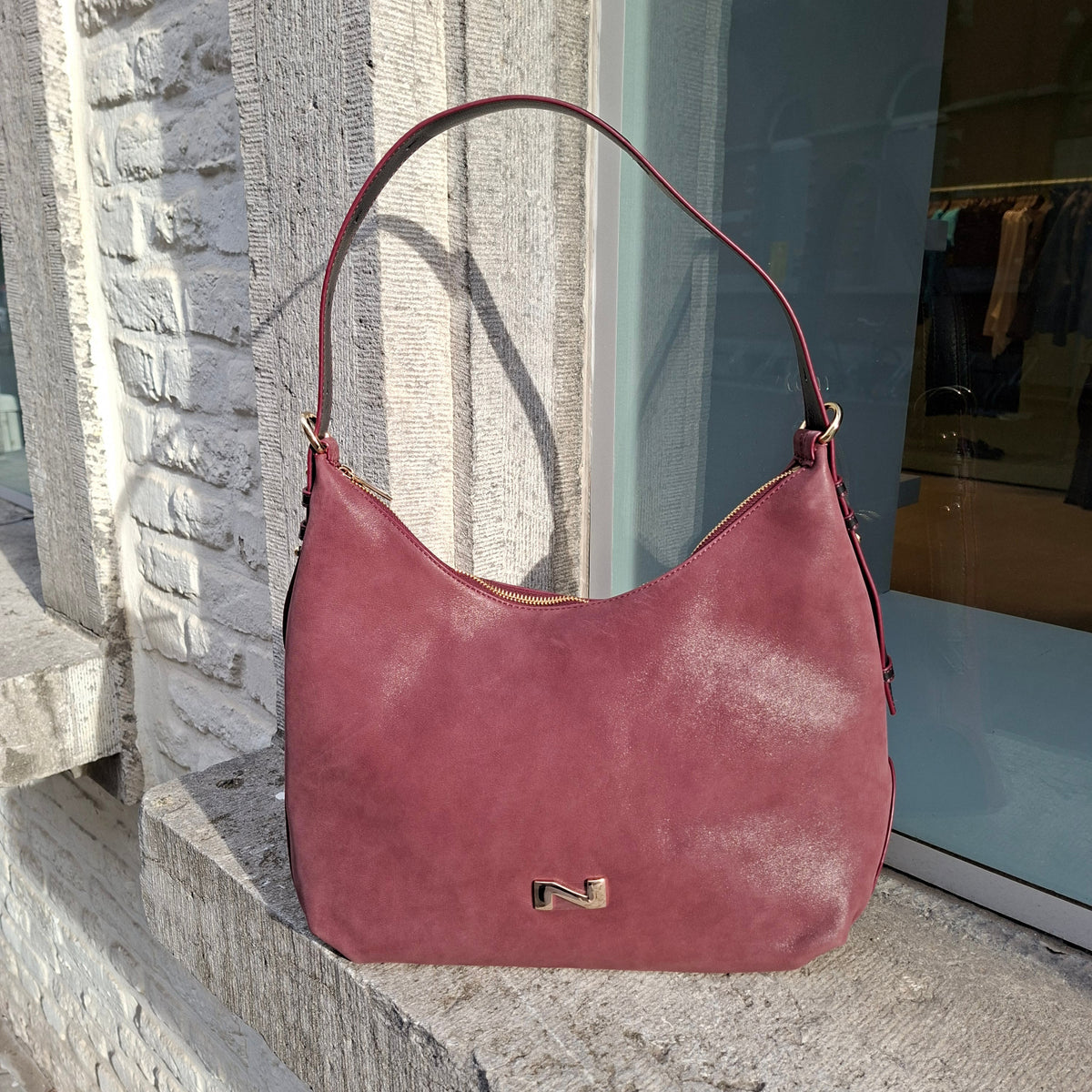 Handtas Nathan-Baume Carrie nubuck