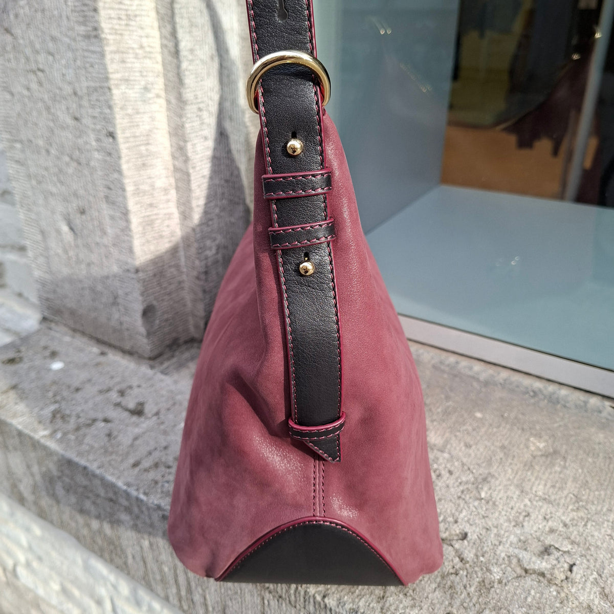 Handtas Nathan-Baume Carrie nubuck