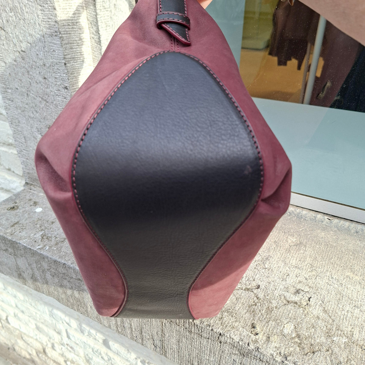 Handtas Nathan-Baume Carrie nubuck
