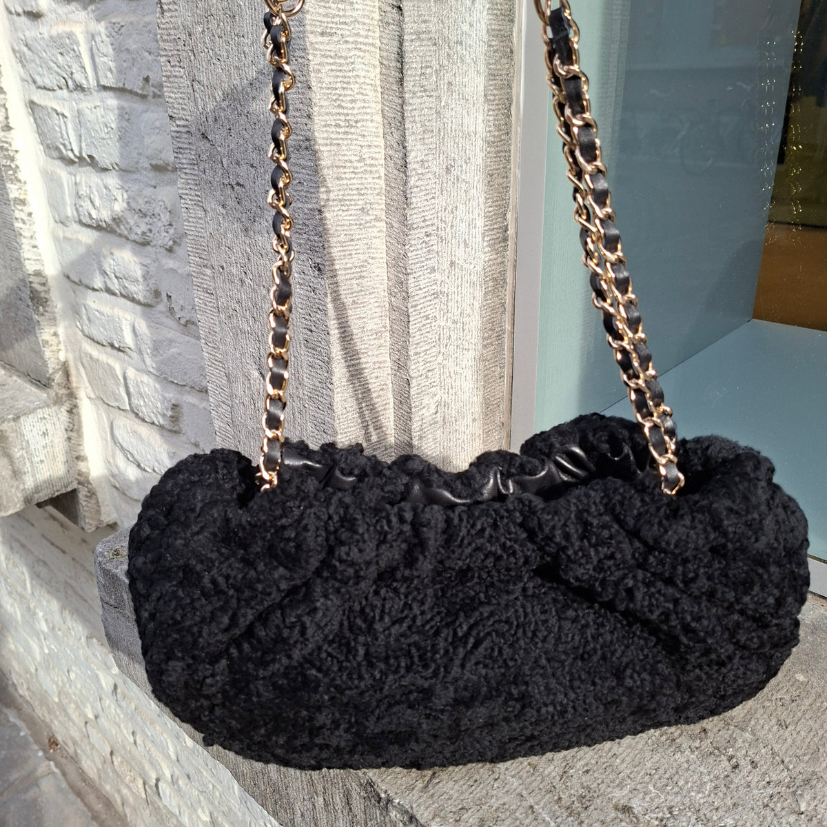 Handtas Nathan-Baume Carrie shearling
