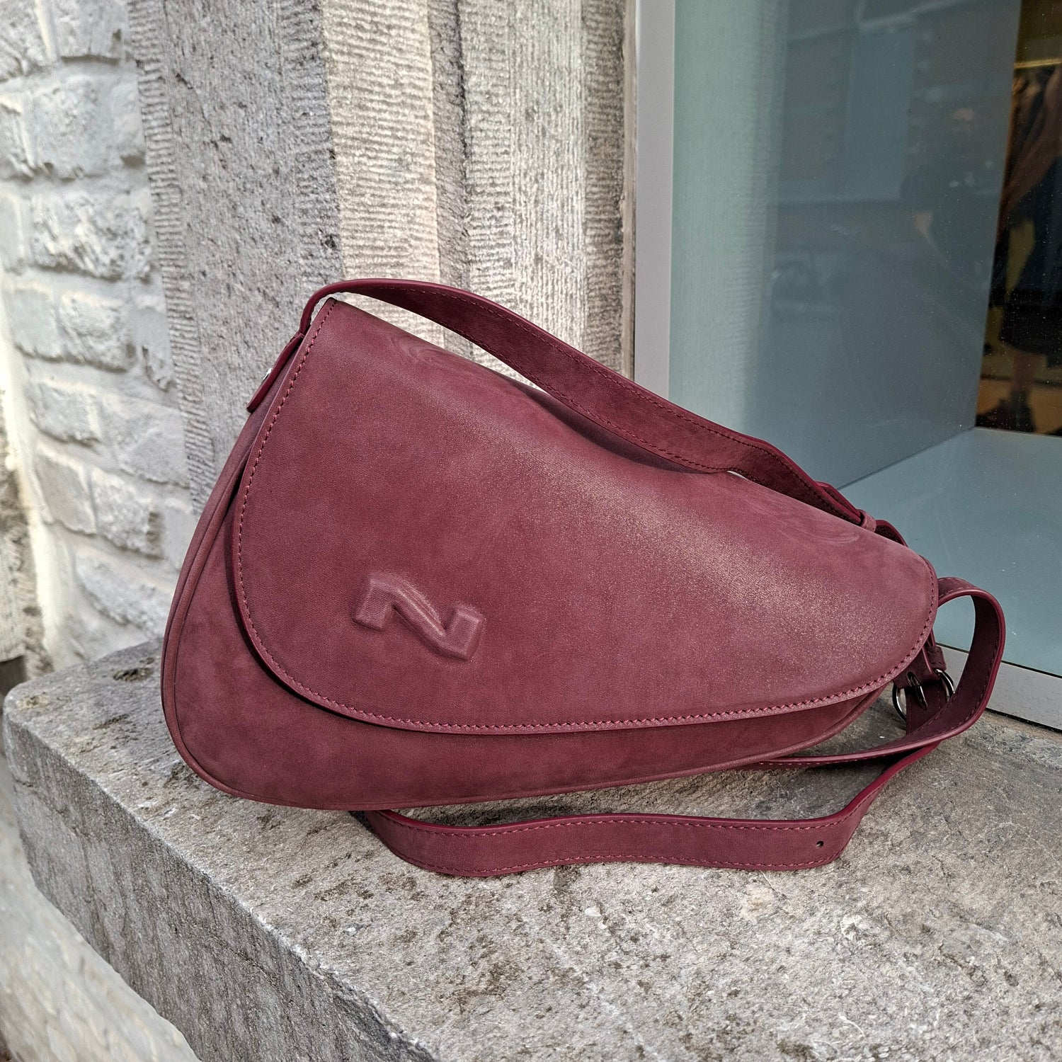 Handtas Nathan-Baume Sunny nubuck