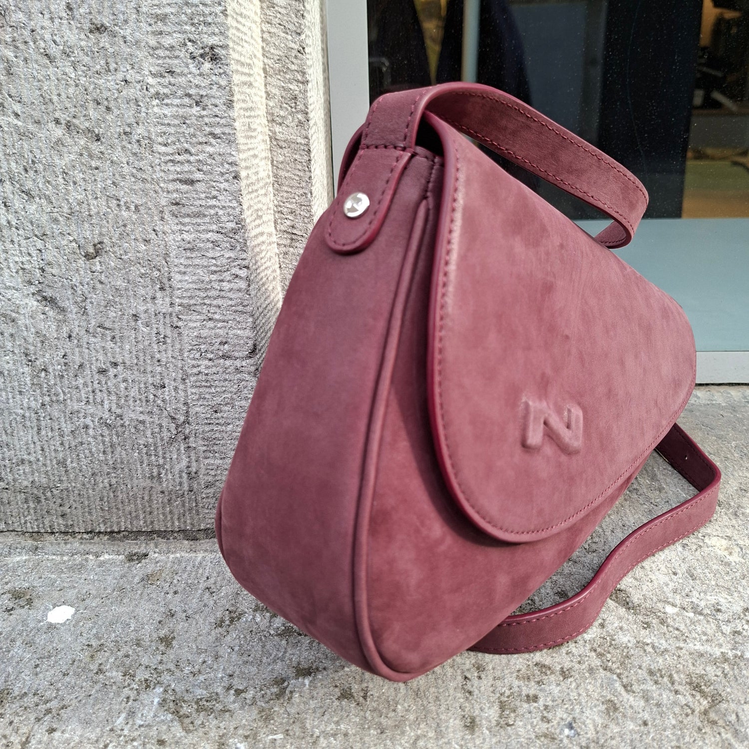 Handtas Nathan-Baume Sunny nubuck