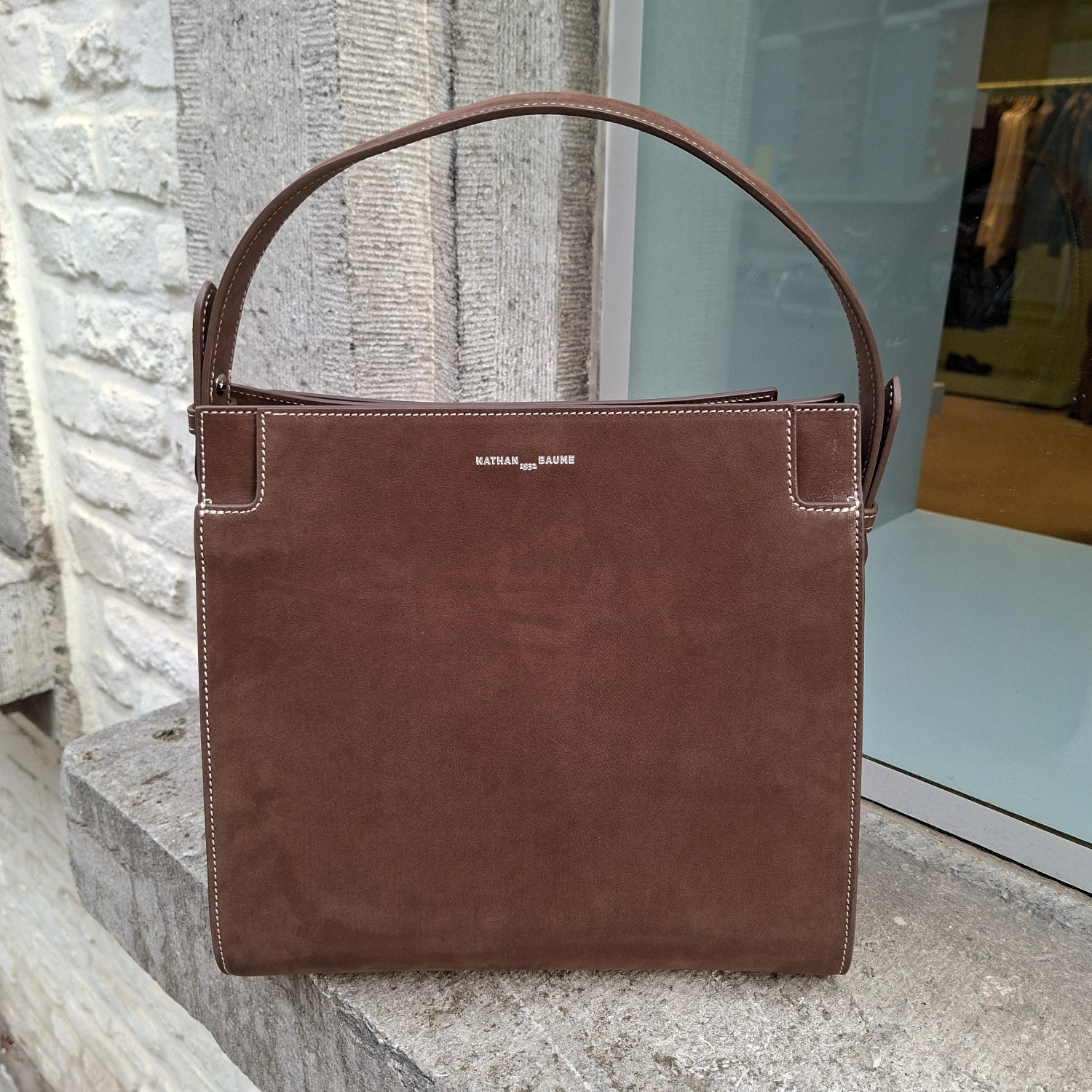 Handtas Nathan-Baume Elisabeth nubuck