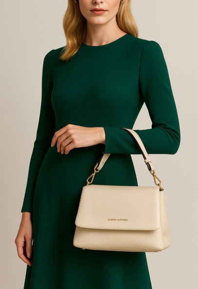 Handtas leder Gianni Notaro