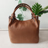 Achterkant handtas leder 431