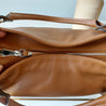 Rits lederen handtas 431