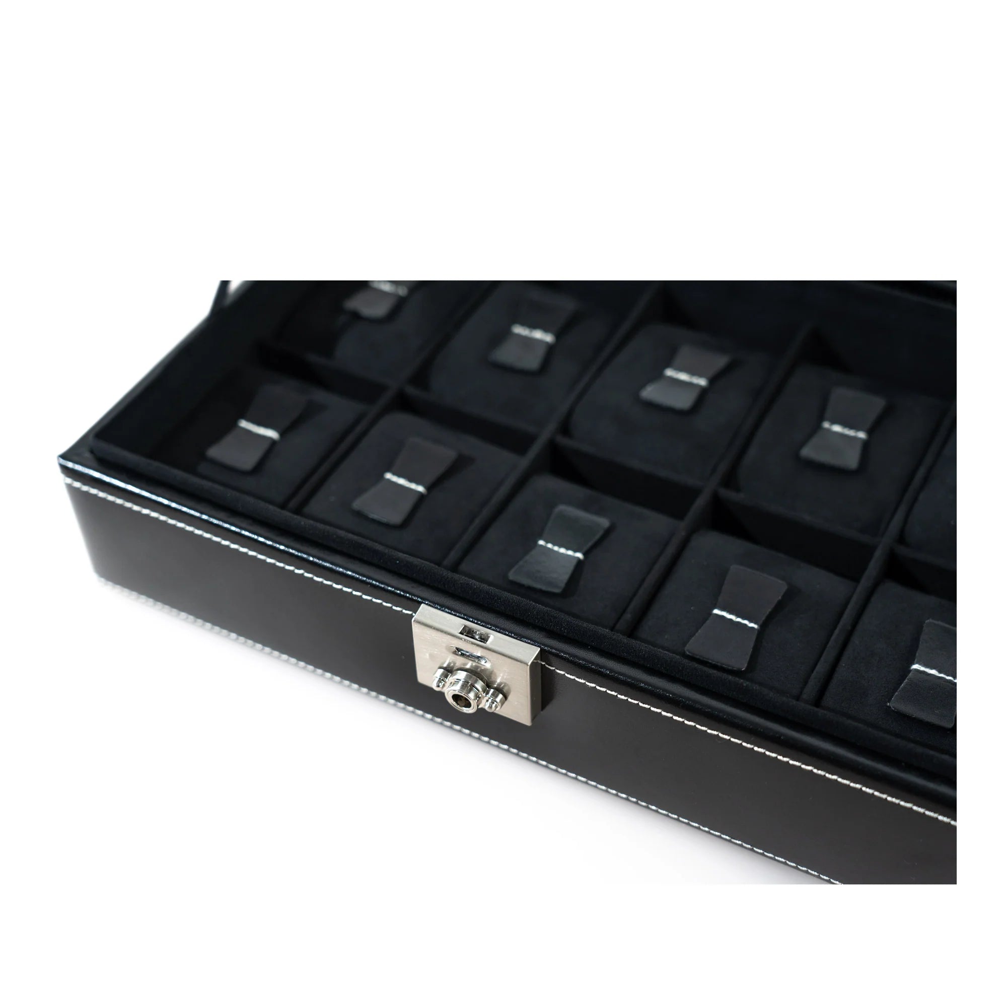 Lederen doos voor horloges