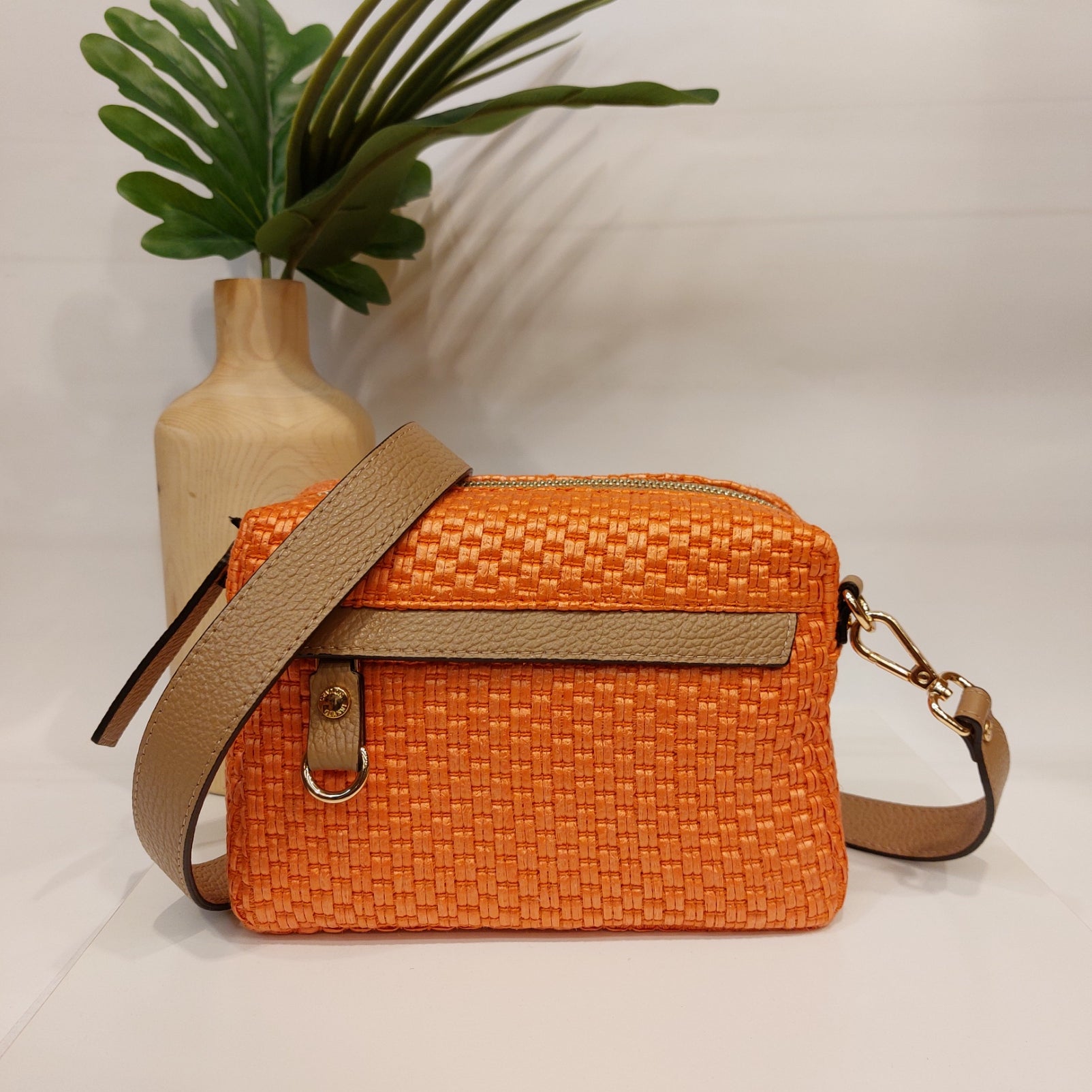 Handtas Gianni Notaro raffia