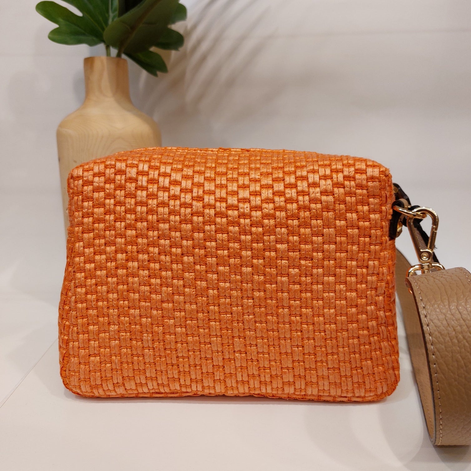 Handtas Gianni Notaro raffia