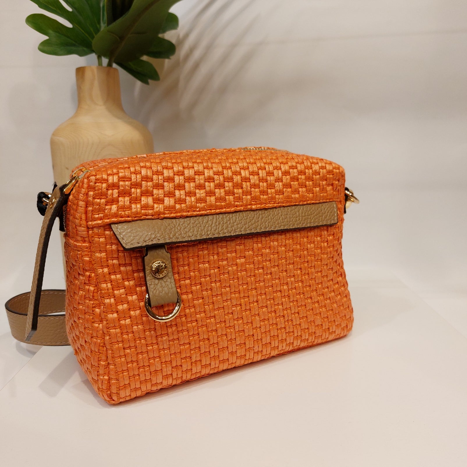 Handtas Gianni Notaro raffia