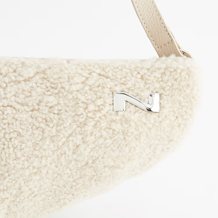 Handtas Nathan-Baume City limited shearling