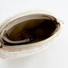 Leren crossbody tas Dora Shearling