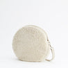 Leren crossbody tas Dora Shearling