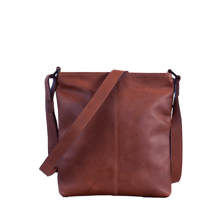 Handtas leder Saccoo Samona