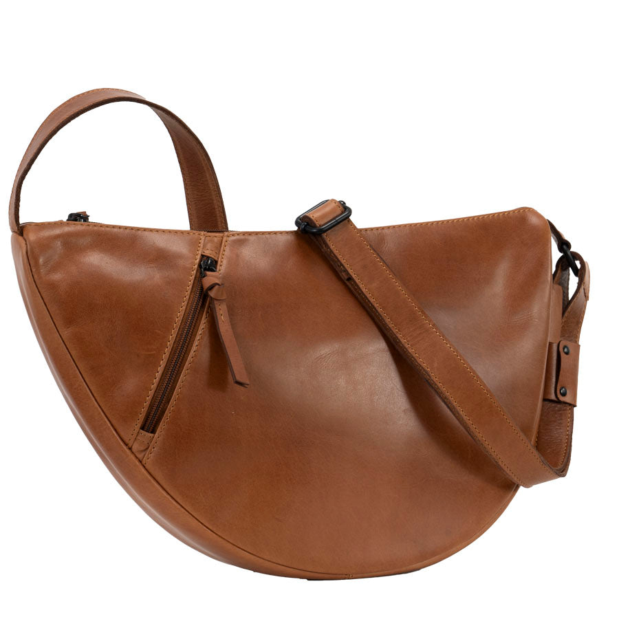 Handtas leder Moon Saccoo