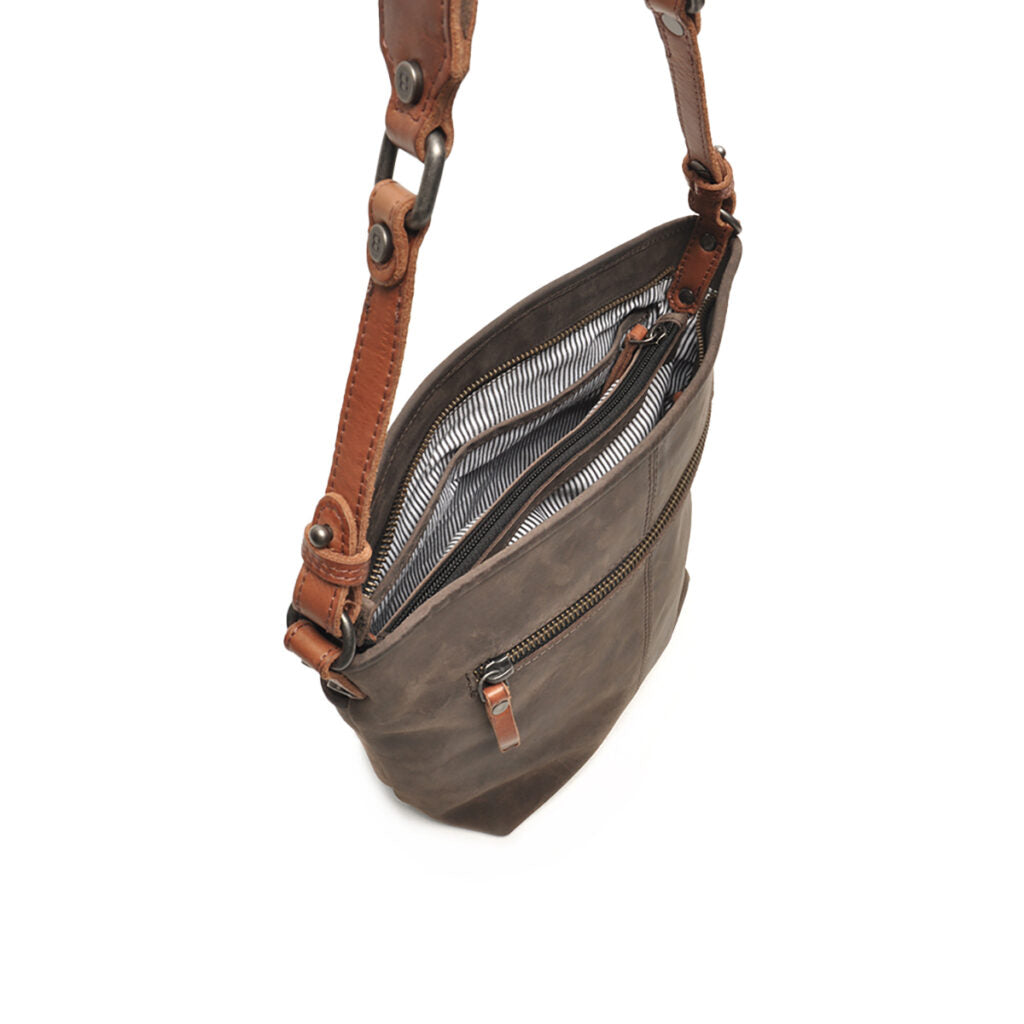 Handtas leder Berba