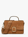 ETRIER ALTESSE SUEDE crossbody tas in medium formaat