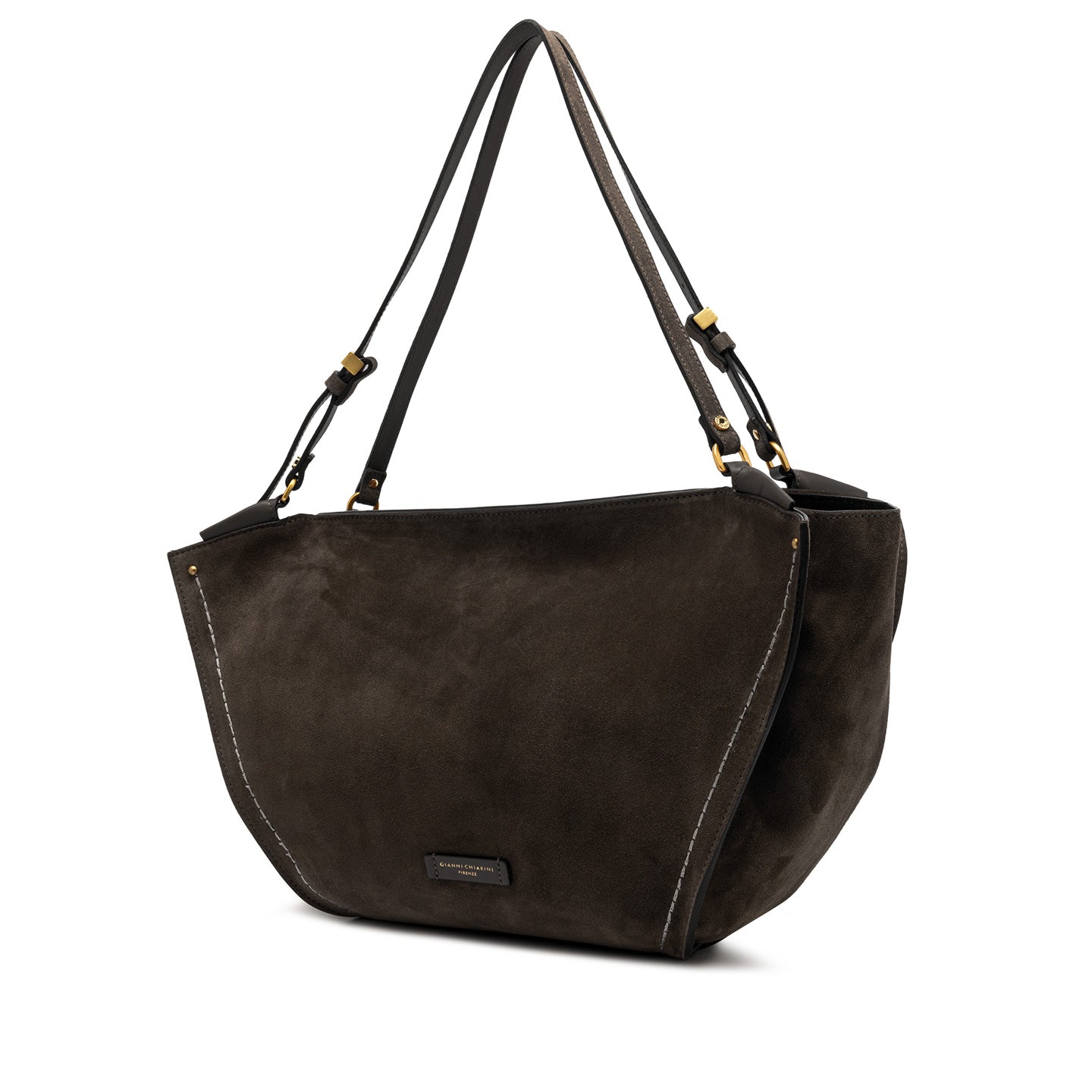 Gianni Chiarini suède schoudertas