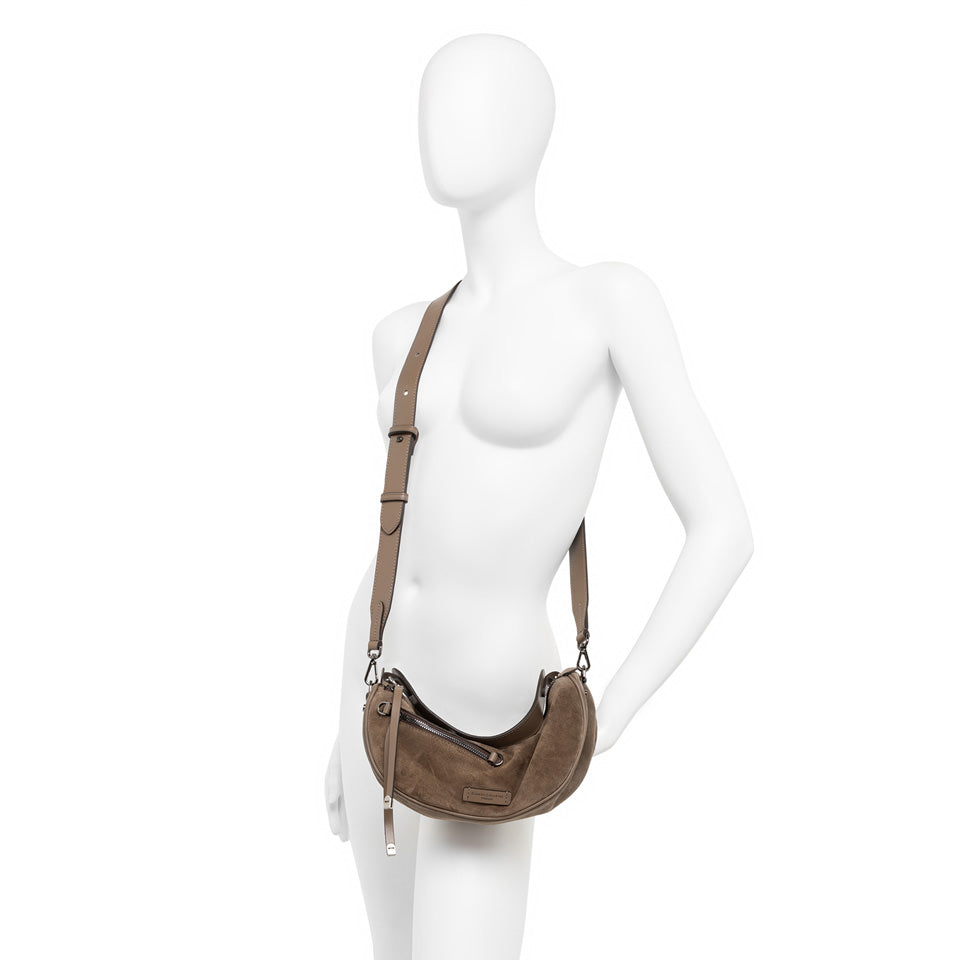 Handtas suède Gianni Chiarini