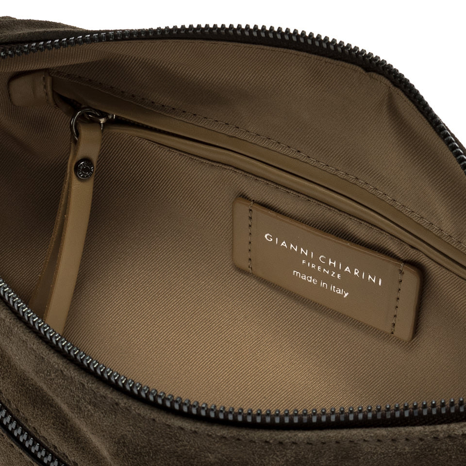 Handtas suède Gianni Chiarini