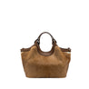 Gianni Chiarini DUA tas in safari-leer