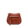 Gianni Chiarini Helena Round handtas in gehamerd leer 