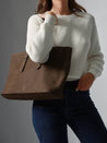 ETRIER CAVALIER NUBUCK shopper van nubuckleer