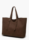 ETRIER CAVALIER NUBUCK shopper van nubuckleer