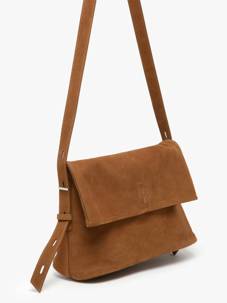ETRIER CAVALIER NUBUCK crossbody tas van nubuckleer