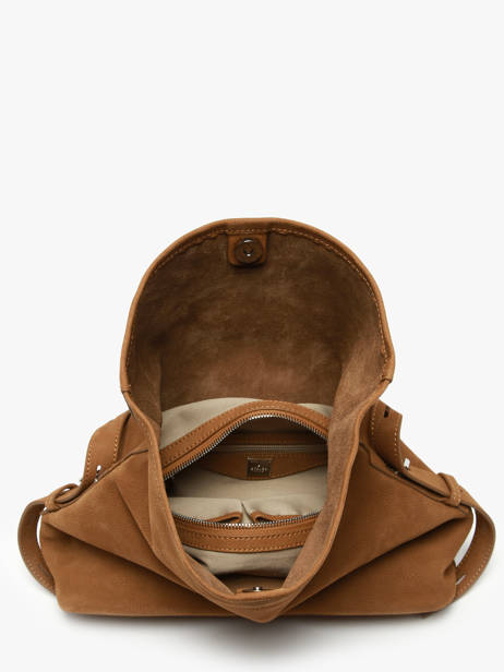 ETRIER CAVALIER NUBUCK crossbody tas van nubuckleer