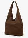 ETRIER CAVALIER NUBUCK L hobo tas in fluweelzacht nubuckleer