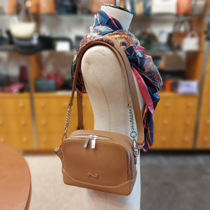Handtas leder Nathan-Baume
