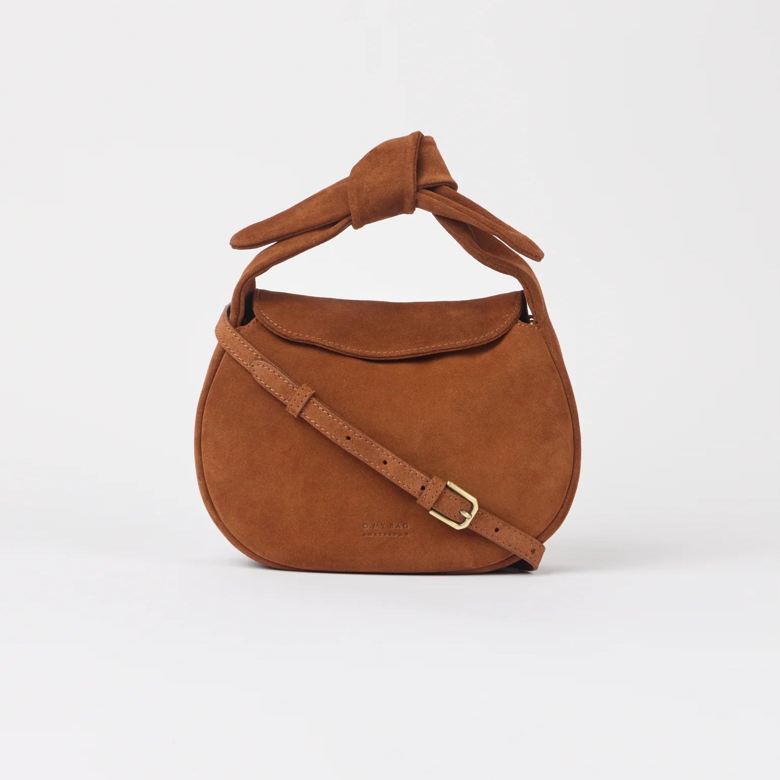 Handtas O My Bag Coco Croissant suède