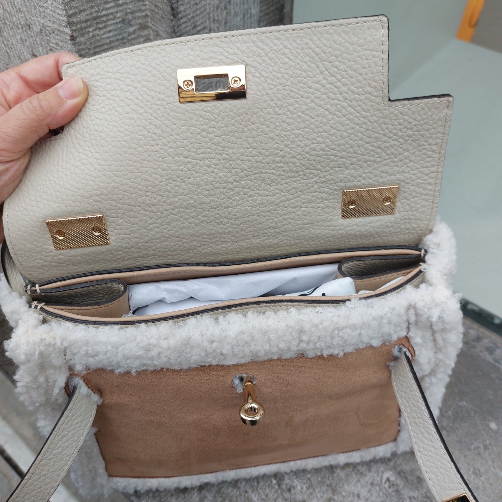 Cover Hermès like lederen handtasje
