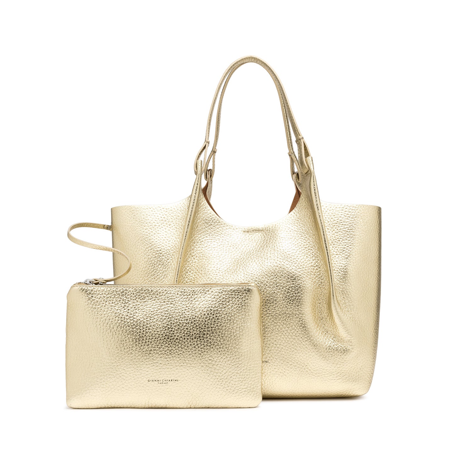 Handtas leder Gianni Chiarini Dua