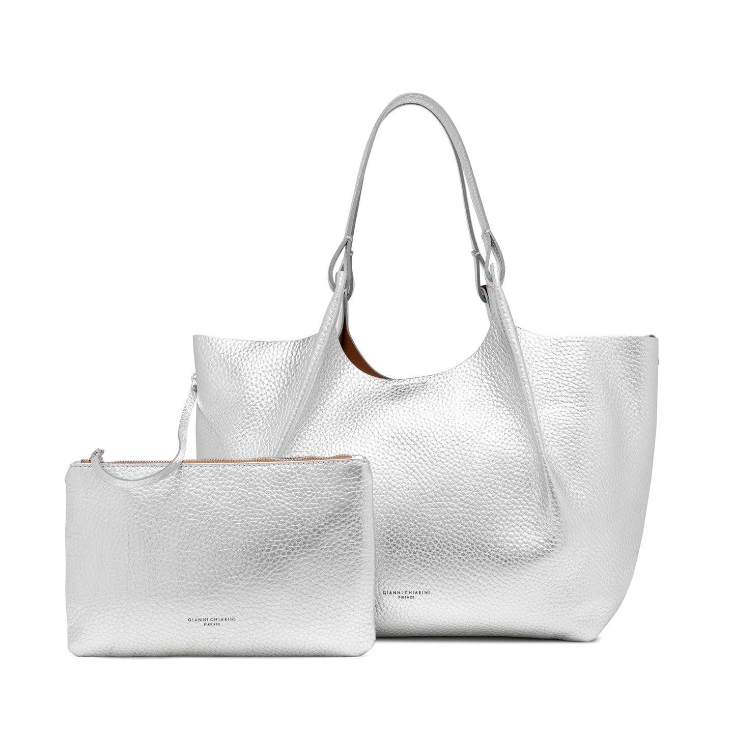 Handtas leder Gianni Chiarini Dua