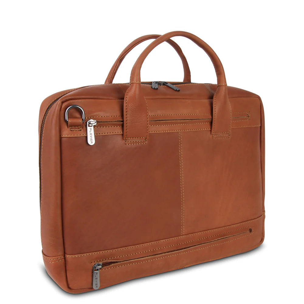 Gherkin laptoptas leder Plevier