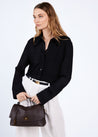 Handtas leder Smaak